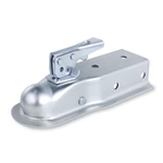 Wholesale 2 inch Trailer Coupler 3500lbs Trailer Tow Hitch Ball Coupling Channel Size 2-1/2 inch