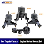 1K0018 Engine & Trans. Mount Set 4PCS for 06/02 Toyota Camry 08/04 Toyota Solara 2.4L