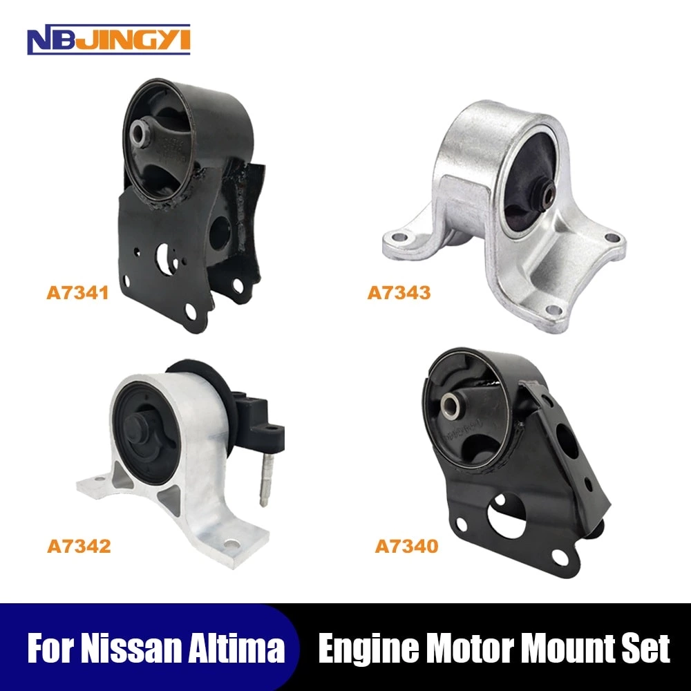 1K002 Engine Motor and Auto Trans Mounts set for 2002-2006 Nissan Altima 2.5L L4