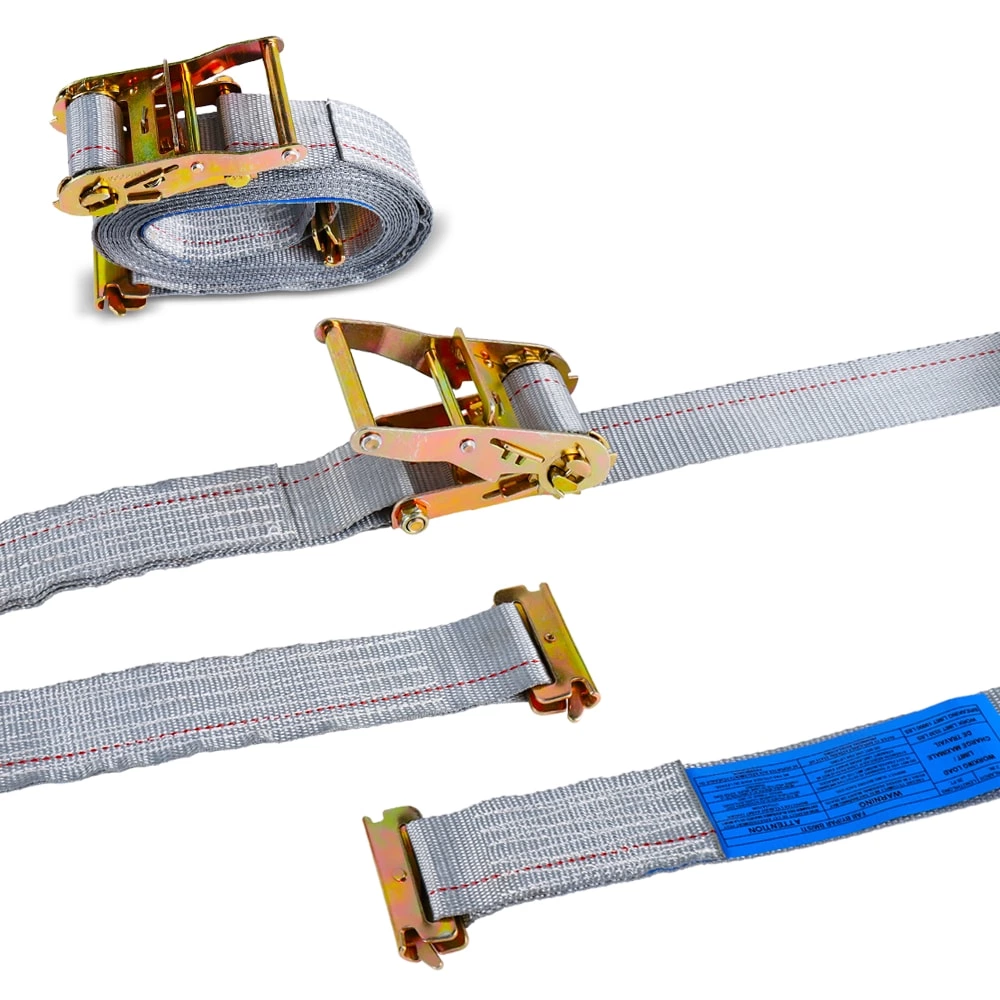 E Hook Polyester Ergo Ratchet Tie Down Lashing Strap