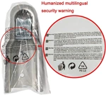 1-7/8-In Hitch Ball Straight Tongue Trailer Coupler for Boat,Trailer,RV