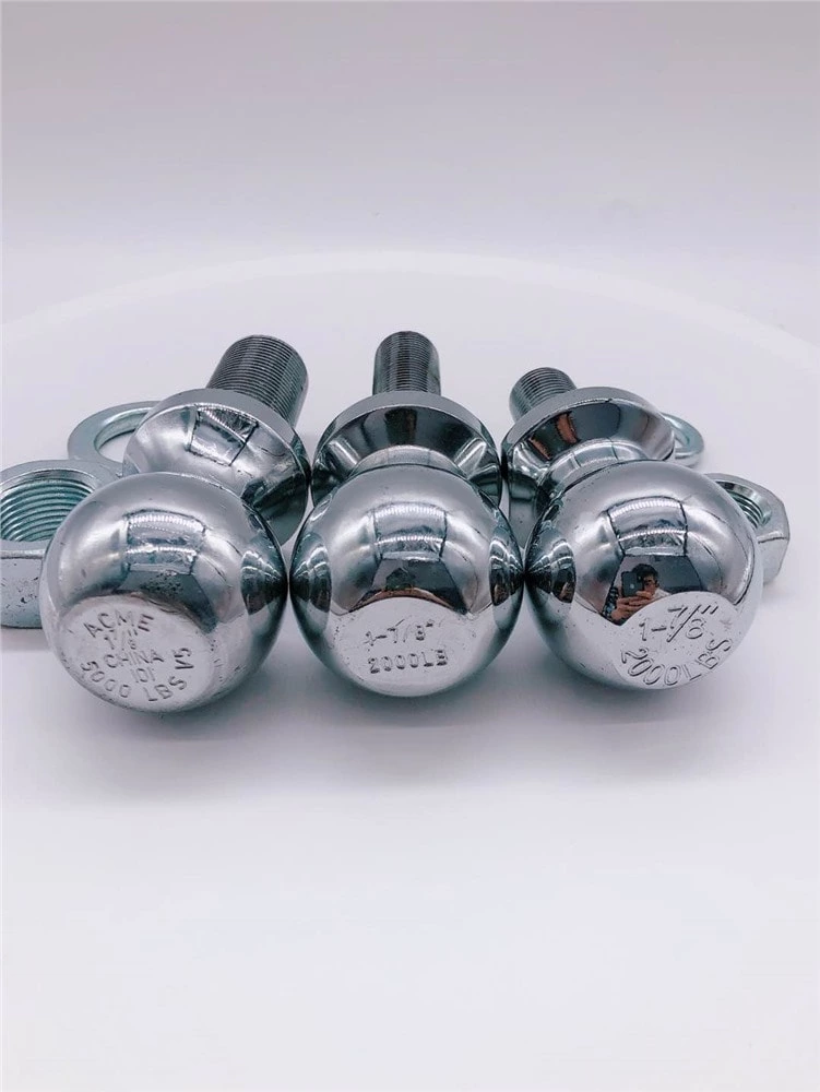 Factory Hot Forging Hitch Tow Ball Trailer Steel Adjustable Hitch Ball