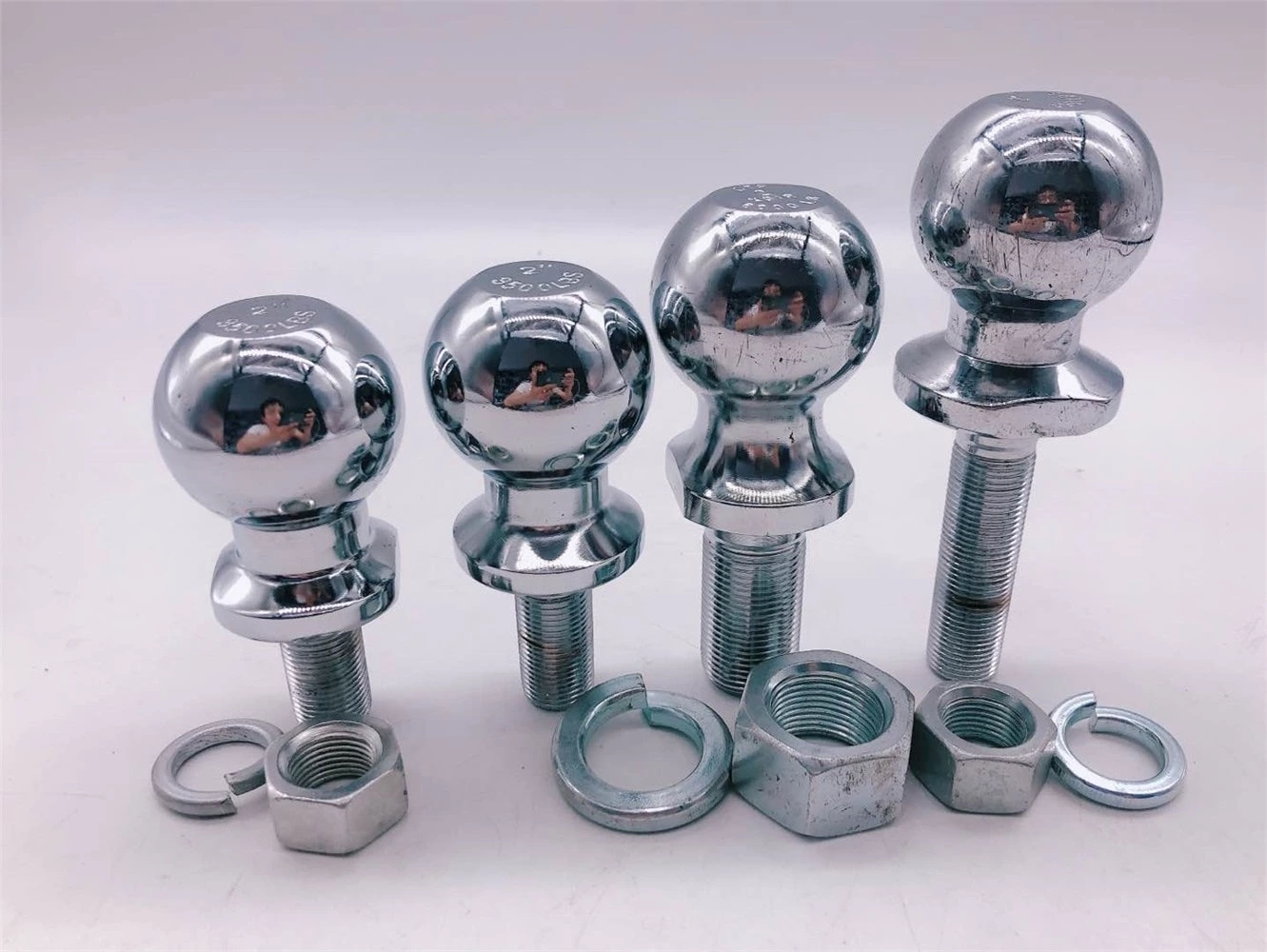 Factory Hot Forging Hitch Tow Ball Trailer Steel Adjustable Hitch Ball