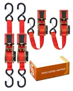 Lashing Straps With Coated S Hook 5M