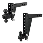 1BJY-HM-62 Trailer Hitch Receiver Powder Coating Color Zinc Nbjingyi Aluminum Alloy Adjustable Ball Mount Customized