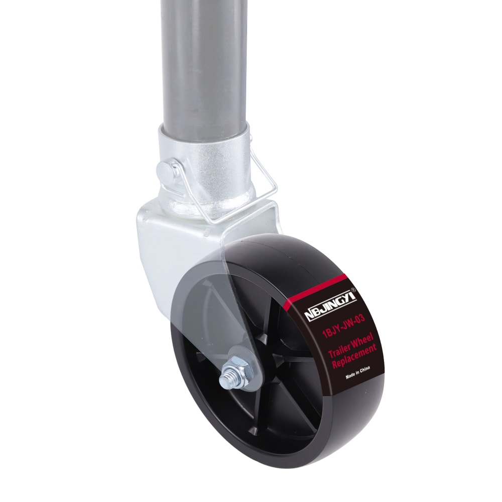 1BJYJW03 6inch Trailer Jack Swivel Caster Wheel Replacement,1200lbs