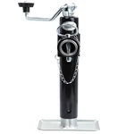 1BJY-TJ-11 Weld-On Pipe-Mount Swivel Trailer Jack, 2000 lbs. 10 Inches Vertical Travel