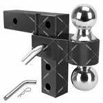 1BJY-HM-46 Aluminum Alloy  Adjustable Ball Mount Customized Trailer Hitch Receiver