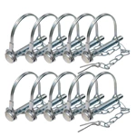 Safety Pin Assembly for High Quality Trailer Hitch Ball Coupler