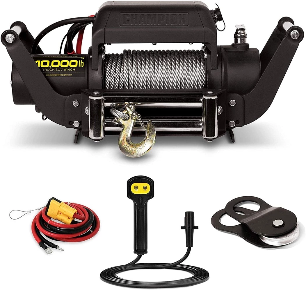 10,000-lb. Truck/SUV Winch Kit with Speed Mount and Remote Control