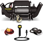 10,000-lb. Truck/SUV Winch Kit with Speed Mount and Remote Control