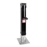 1BJY-TJ-54 Side-wind Square Direct Weld Jack w/ Footplate - Drop Leg - Sidewind - 7,000 lbs