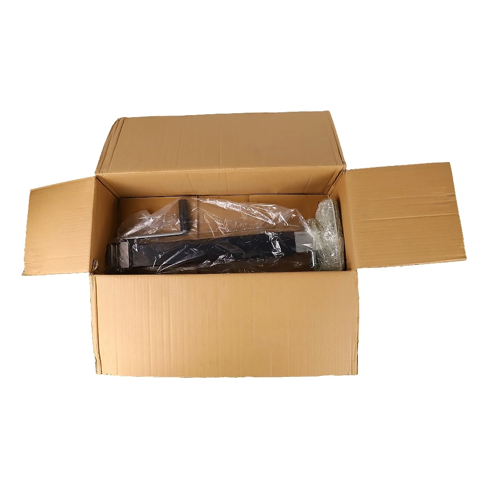 1BJY-TJ-54 Side-wind Square Direct Weld Jack w/ Footplate - Drop Leg - Sidewind - 7,000 lbs