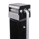 1BJY-TJ-54 Side-wind Square Direct Weld Jack w/ Footplate - Drop Leg - Sidewind - 7,000 lbs
