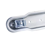 Original Factory Straight Tongue Trailer Coupler for 3-Inch Channel 2-Inch Hitch Ball Capacity 3500 lbs