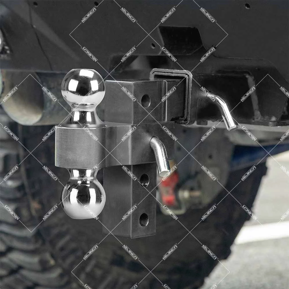 1BJY-HM-46 Aluminum Alloy  Adjustable Ball Mount Customized Trailer Hitch Receiver