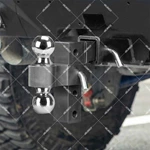 1BJY-HM-46 Aluminum Alloy  Adjustable Ball Mount Customized Trailer Hitch Receiver