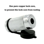 1BJY-JL-00 Silverline Trailer Hitch Lock 5/8 inch. Dia Ball