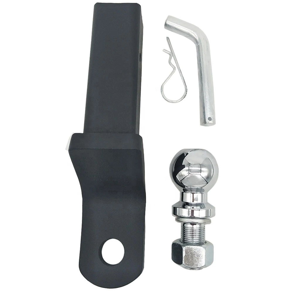 1BJY-HM-37 5000lbs Capacity Trailer Hitch Ball Mount With 2 Inch Ball With Pin And Clip