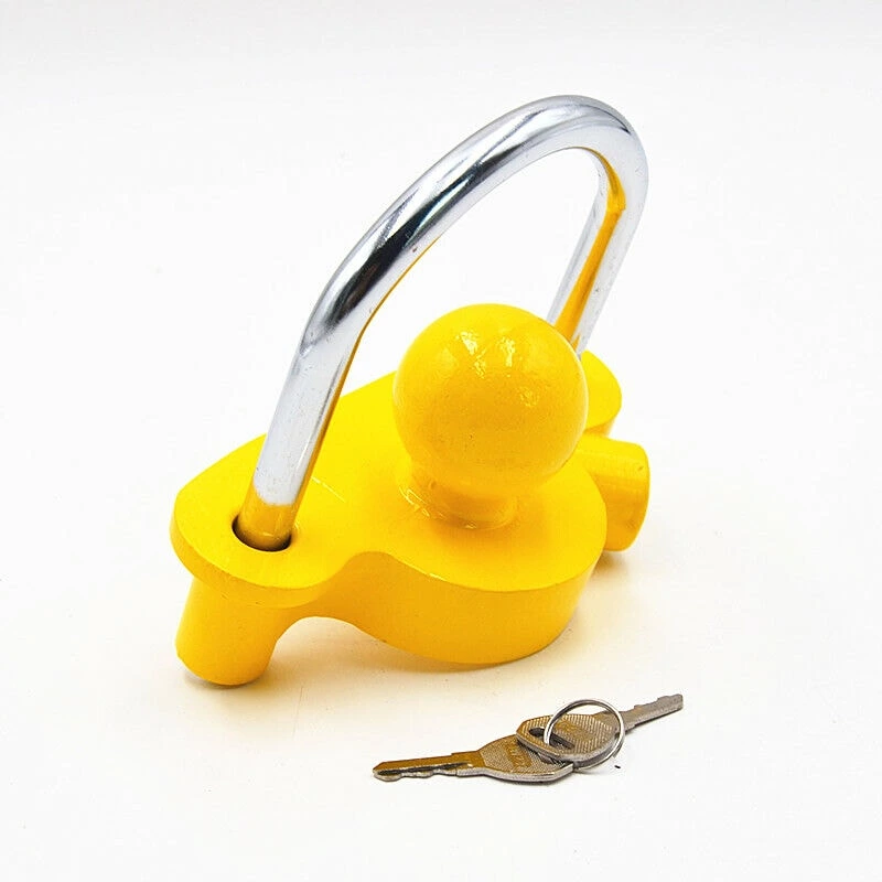 1BJY-JL-002 Silverline Trailer Hitch Lock 2 inch. Dia Ball