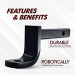 1BJY-HM-71 Swivel Trailer Ball Mount Trailer Ball Mount Towing Hitch