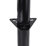 1BJY-TJ-07S 15inch Topwind Round A-Frame Trailer Tongue Jack with Wheel, 2000LBS Load Capacity