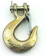 1BJY-CSH-03 7/16 Inch Clevis Slip Hook, Heavy Duty Forged Steel Safety Hook G70