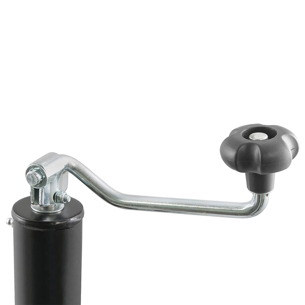 1BJY-TJ-16 Weld-On Bracket-Style Swivel Trailer Jack, 2,000 lbs. 15 Inches Vertical Travel