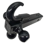 1BJY-HM-34 Class III/IV Hollow Shank Multi Ball Mount with Hook fits for 2 inch Receiver