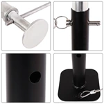 1BJY-LS-03 A frame 2000lbs 5000lbs top wind side wind trailer jack for trailers and RV