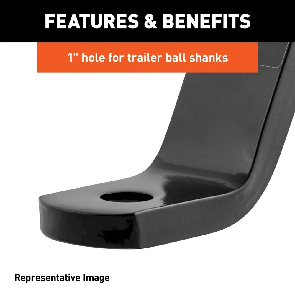 1BJY-HM-07 Trailer Hitch Ball For Hitch Ball Mount Trailer Parts Black Steel