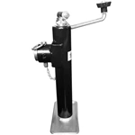 1BJY-TJ-14 Weld-On Pipe-Mount Swivel Trailer Tongue Jack, 5000 lbs. 15 Inches Travel