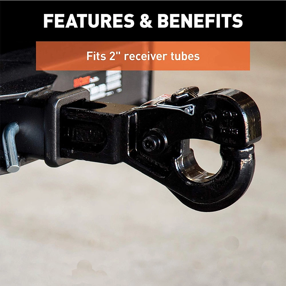 JY-PH-02D Heavy Duty Trailer Ball Mount 12000lbs Capacity Pintle Hook Trailer Axles Trailer Parts