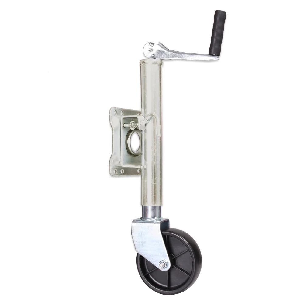 1BJY-TJ-04 Top-wind Marine Jack with Bolt on Swivel Plate - 1000LBS