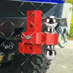 1BJY-HM-45 Customized Red Reversible Ball Mount Aluminum Alloy Adjustable Ball Mount