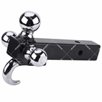1BJY-HM-35 High Quality Multi Ball Mount with Hook for towing 5000/7500/10000lbs GTW Solid Shank