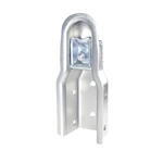 High Quality Straight Tongue Trailer Coupler 2-Inch Hitch Ball 3-Inch Channel Capacity 5000 lbs