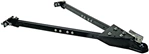 Adjustable Tow Bar  Class III Tow Bar made of steel with a black powder coated finish