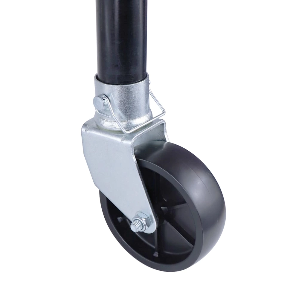 1BJY-JW-01 6inch Trailer Jack Swivel Caster Wheel Replacement,1200lbs Capacity with Pin Boat Hitch Removable