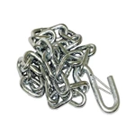 1BJY-SC-04-100 40-Inch Trailer Hitch Safety Chain with S-Hook with Latch (7000 lbs. Capacity)
