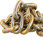 1BJY-SC-18 Safety Chain 5/16 x 35-Inch with Clevis Slip Hook Grade 43 Alloy Steel Forging,11700lbs Break Strength