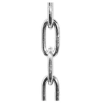 1BJY-SC-24 3/8 Inch x 55 Inch Trailer Hitch Safety Chain with Spring Clip Grade 30 with S-Hook (7000 lbs. Capacity)