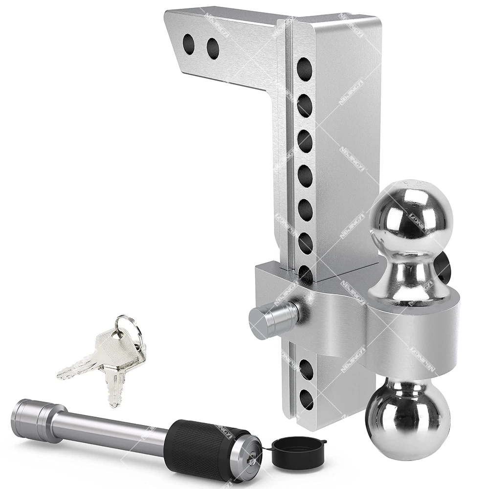 1BJY-HM-43 Original Aluminium Alloy Ball Mount 2.5in. Receiver Reversible Ball Mount