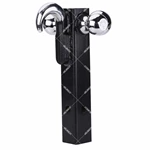 1BJY-HM-57 Towing Hitch Ball Mount Tri-ball Mount with Clevis Hook Chrome Ball