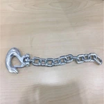 1BJY-SC-15L Safety Chain Transport Chain 5/16 x 32-Inch Clevis Snap Hook Grade 70 Alloy Steel Forging
