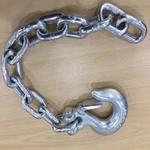 1BJY-SC-11 1/4x26 Inch Trailer Safety Chain with 1-Clevis Style Slip Hook-G43