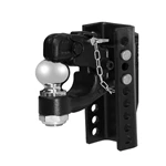 JY-PH-01D Receiver Mounts Trailer Towing Pintle Hook With Hitch Ball Trailer 6000 lbs Capacity