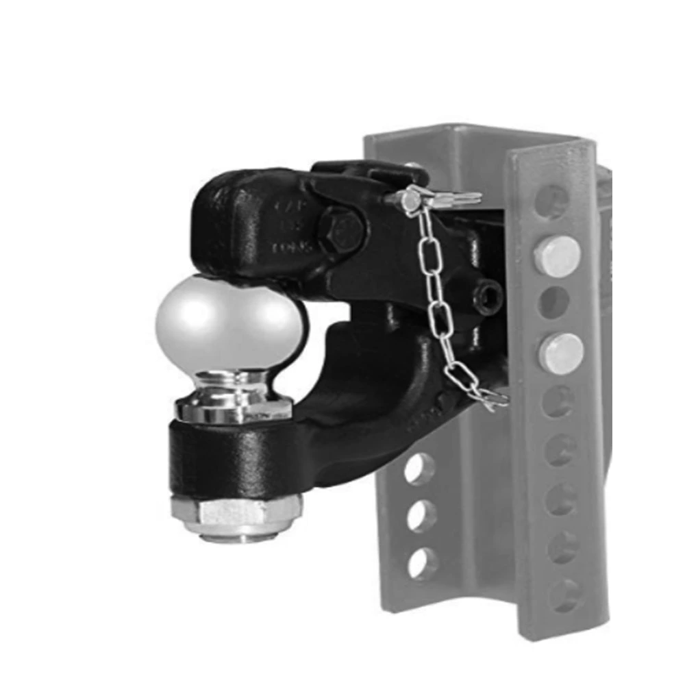 JY-PH-01A Receiver Mounts Trailer Towing Pintle Hook With Hitch Ball Trailer 6000 lbs Capacity