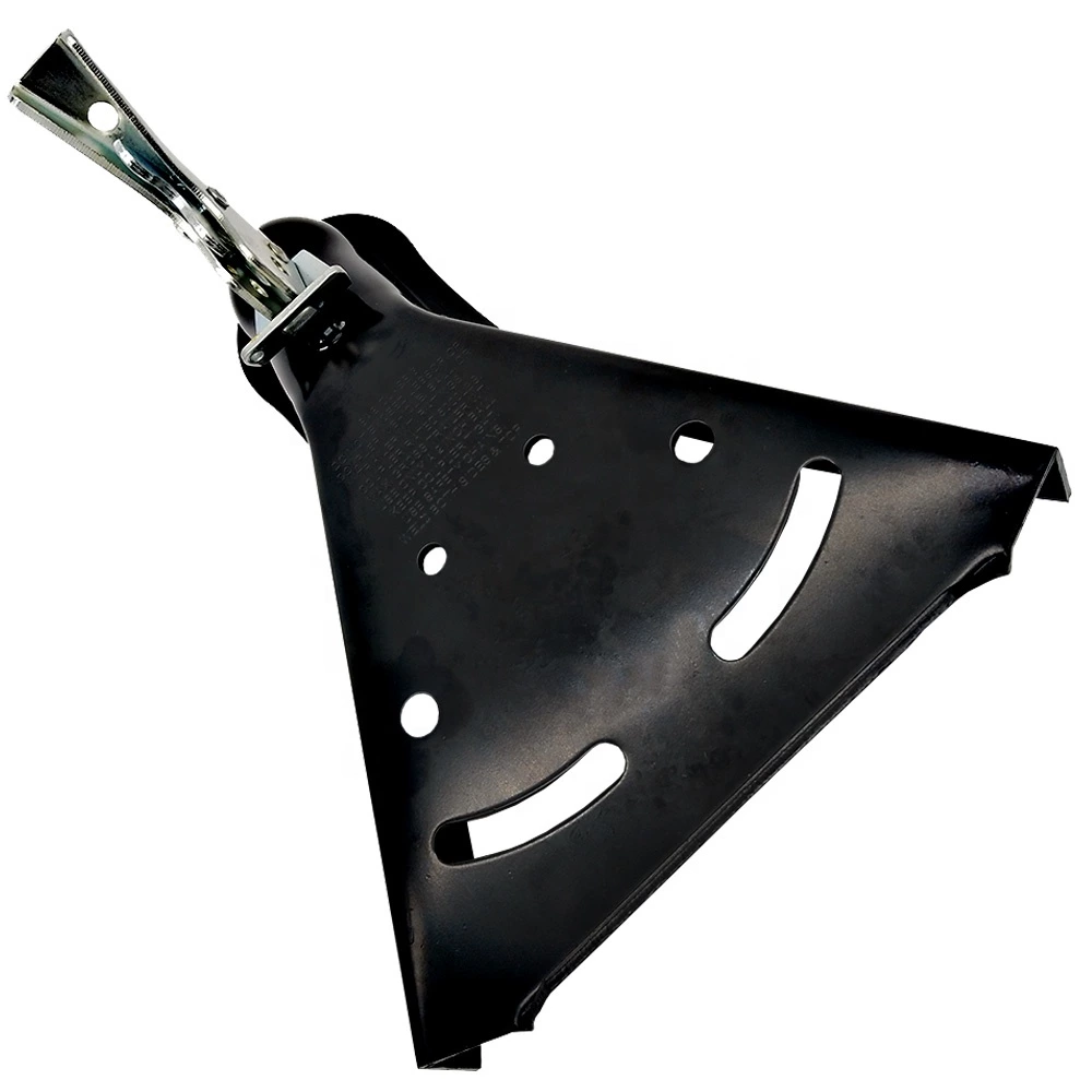 2" Ball Class III Powder Coated Black A-Frame China Trailer Towing Coupler with 5000LBS Capacity#1BJY-TC-09B