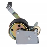 1BJY-HW-02B 800lbs Hand Winch, with 6m Black Strap,for Boat Trailer Towing Winch